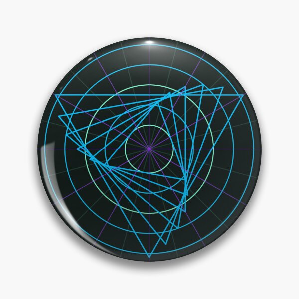 Item preview, Sri Cosmic Yantra of the Blue Core designed and sold by nixonmercurio.