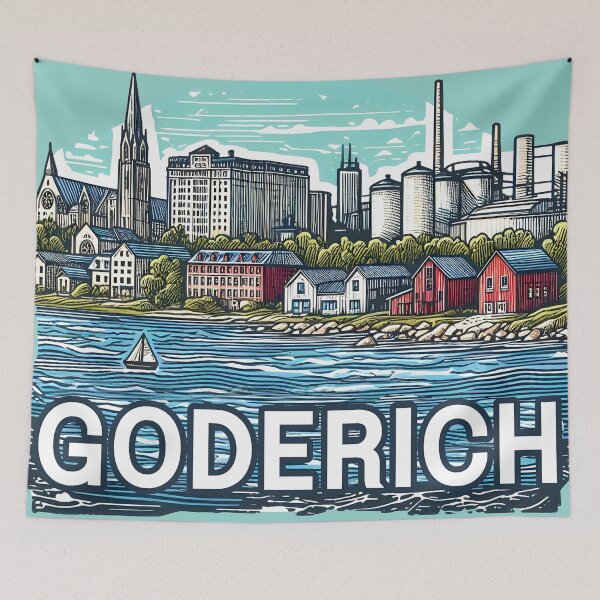 Item preview, Goderich Ontario Canada  designed and sold by HowToCanadian.