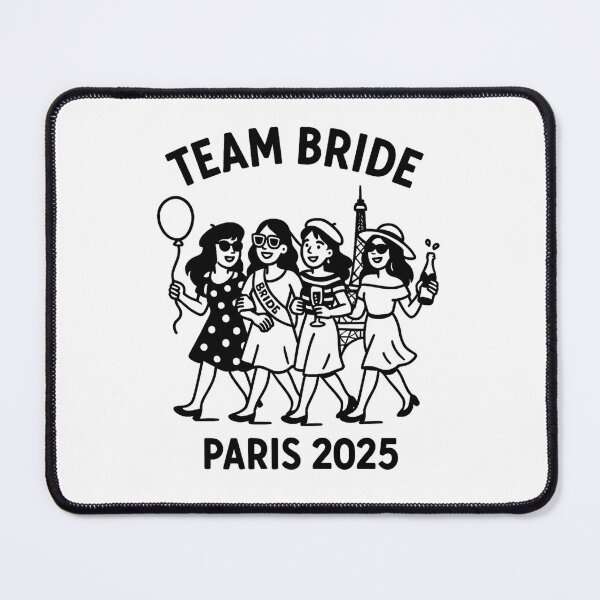 Item preview, Team Bride Paris 2025 – Bachelorette Trip Girls Night designed and sold by jelonkaa.