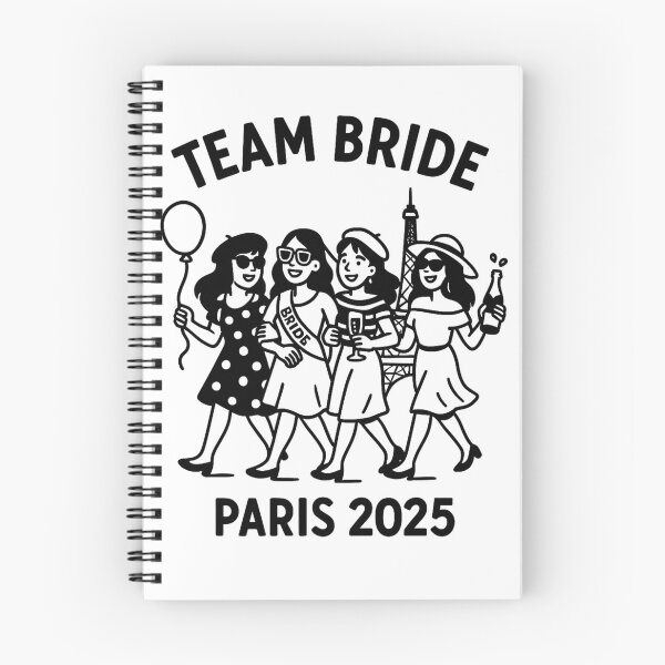 Item preview, Team Bride Paris 2025 – Bachelorette Trip Girls Night designed and sold by jelonkaa.