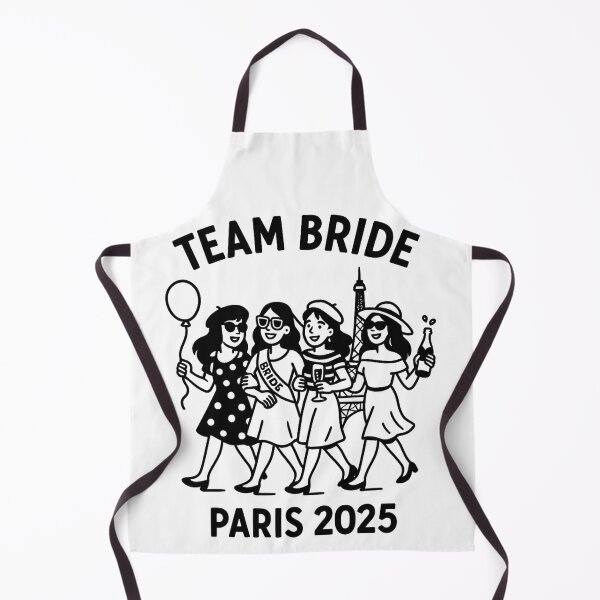 Item preview, Team Bride Paris 2025 – Bachelorette Trip Girls Night designed and sold by jelonkaa.