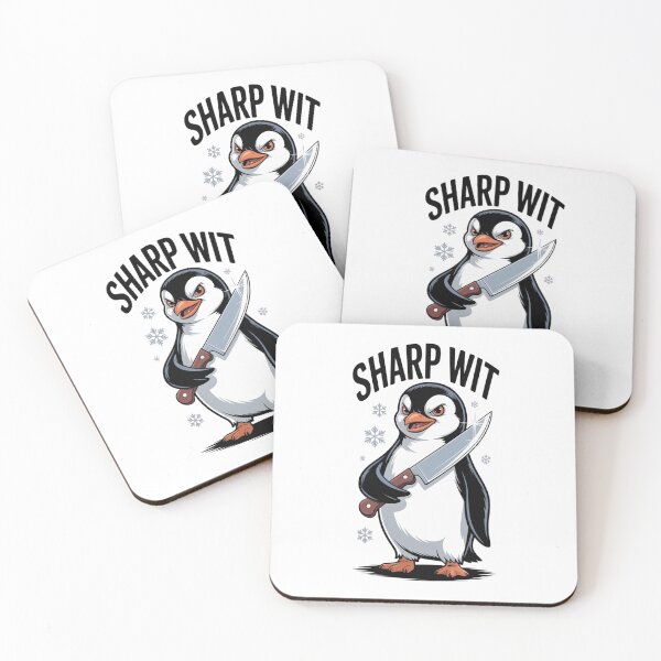 Item preview, Sharp Wit Penguin – Sarcastic Animal Humor designed and sold by jelonkaa.