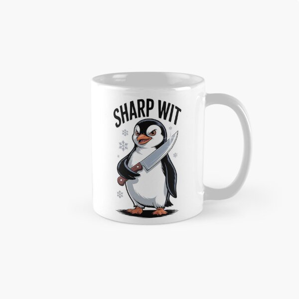 Item preview, Sharp Wit Penguin – Sarcastic Animal Humor designed and sold by jelonkaa.