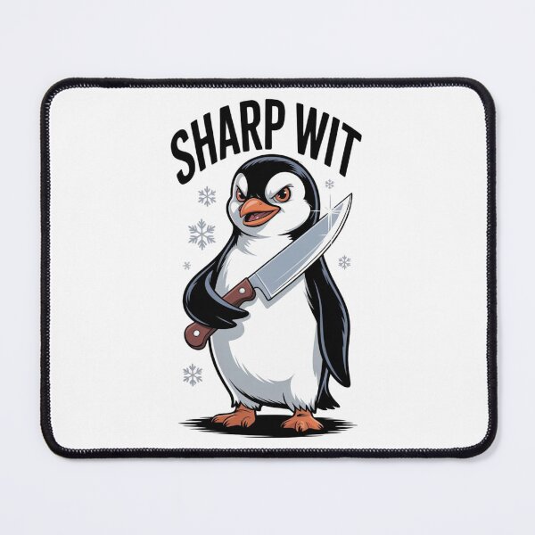 Item preview, Sharp Wit Penguin – Sarcastic Animal Humor designed and sold by jelonkaa.