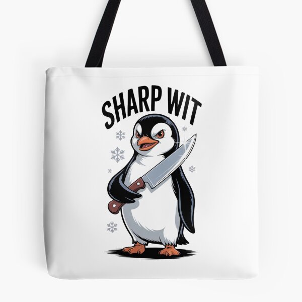 Item preview, Sharp Wit Penguin – Sarcastic Animal Humor designed and sold by jelonkaa.