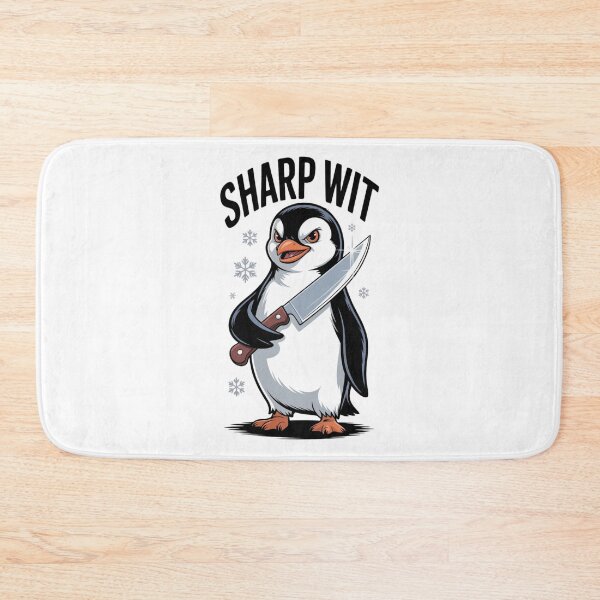 Item preview, Sharp Wit Penguin – Sarcastic Animal Humor designed and sold by jelonkaa.