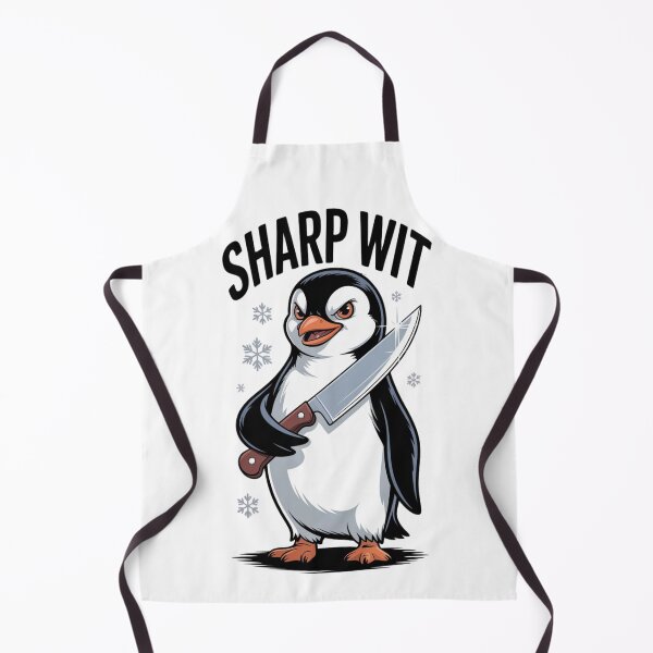 Item preview, Sharp Wit Penguin – Sarcastic Animal Humor designed and sold by jelonkaa.