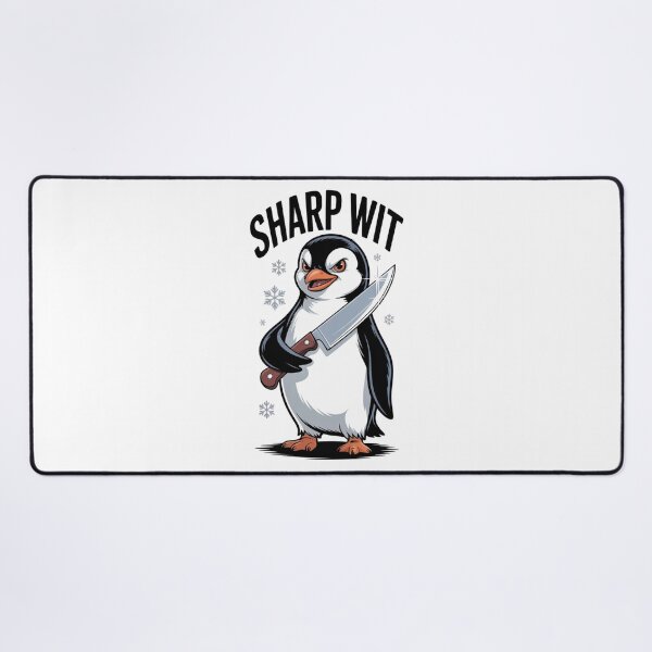 Item preview, Sharp Wit Penguin – Sarcastic Animal Humor designed and sold by jelonkaa.