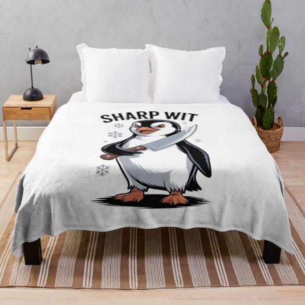 Item preview, Sharp Wit Penguin – Sarcastic Animal Humor designed and sold by jelonkaa.
