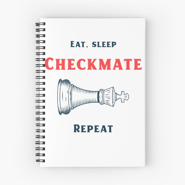 Item preview, Eat, Sleep, Checkmate, Repeat Chess Jokes designed and sold by Sarcastitch_Tees.