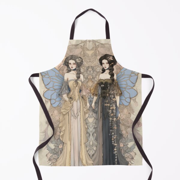 Item preview, Butterfly Twins | Fae Twins | Pastel Goth | Art Nouveau designed and sold by Radiant-Art.