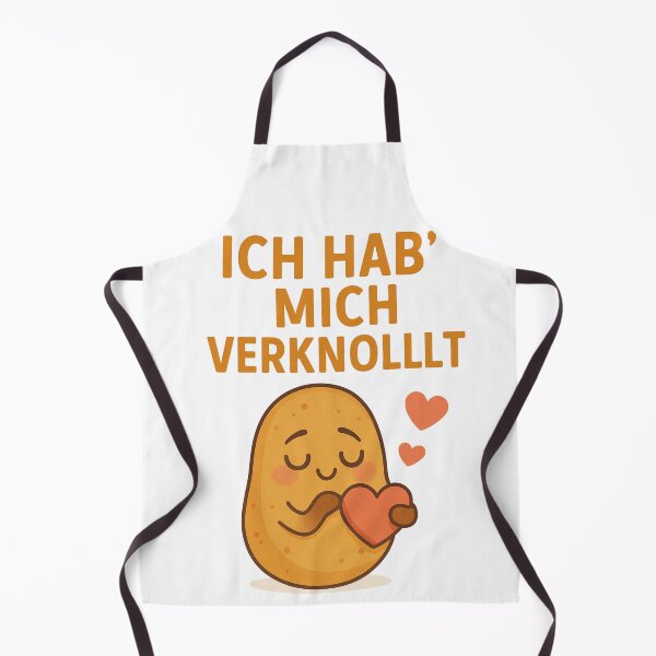Item preview, Ich hab’ mich verknollt – Cute German Love Potato Pun Design designed and sold by jelonkaa.