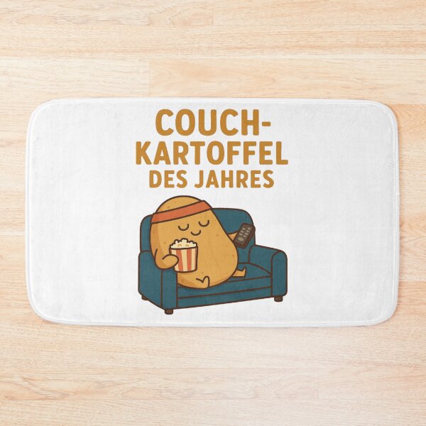 Item preview, Couch-Kartoffel des Jahres – Funny German Couch Potato Award designed and sold by jelonkaa.