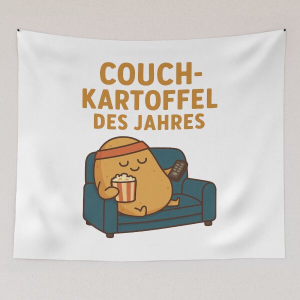 Item preview, Couch-Kartoffel des Jahres – Funny German Couch Potato Award designed and sold by jelonkaa.