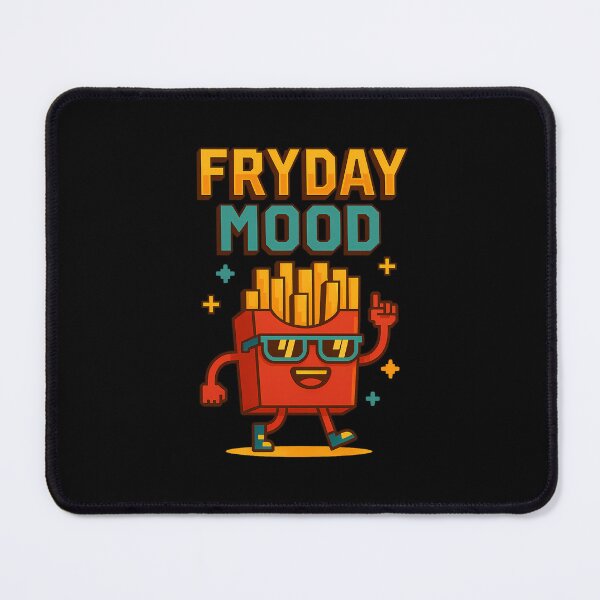 Item preview, Fryday Mood – Funny Fries Pixel Art designed and sold by PrimalPalette.
