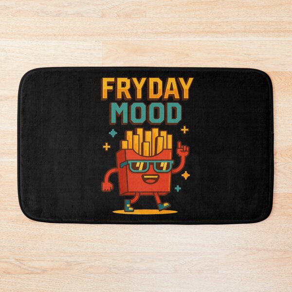 Item preview, Fryday Mood – Funny Fries Pixel Art designed and sold by PrimalPalette.