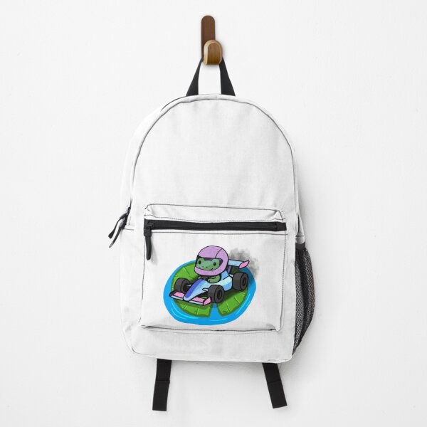 Item preview, F1 Jonny the Frog Driver designed and sold by Lilypad Drift.