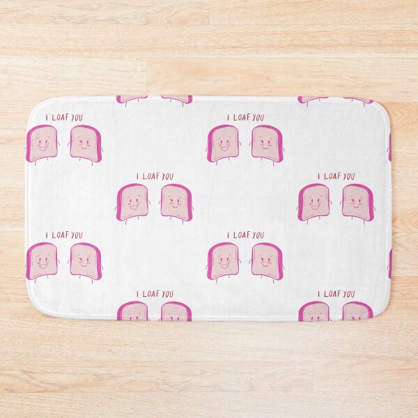 Item preview,  I Loaf You Funny Bread Sticker designed and sold by Blueprint&co.