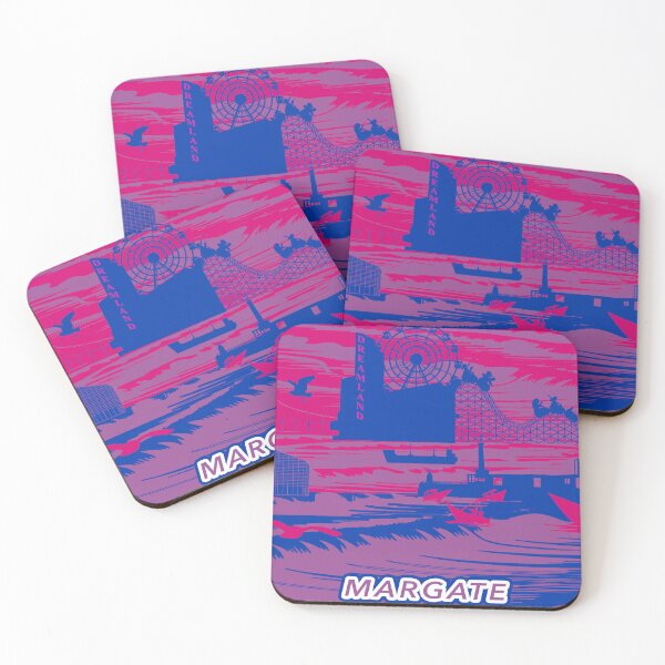Item preview, Landmarks of Margate Bi Pride Flag designed and sold by Kentish Floridian.