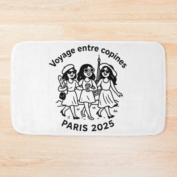 Item preview, Voyage entre copines – Paris 2025 Girls Trip Design designed and sold by jelonkaa.
