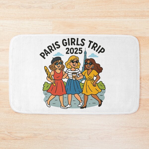 Item preview, Paris Girls Trip 2025 – Fun Friends Travel Design for Women designed and sold by jelonkaa.