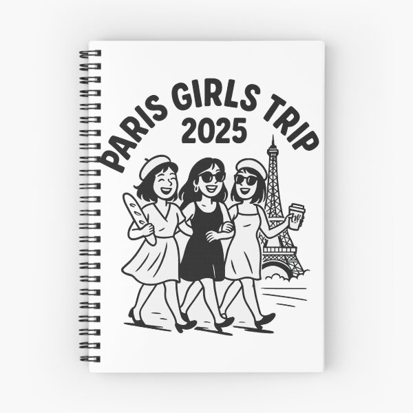 Item preview, Voyage entre copines – Paris 2025 Souvenir Girls Trip designed and sold by jelonkaa.