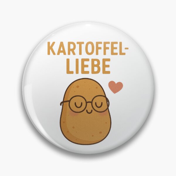 Item preview, Kartoffel-Liebe – Cute German Potato with Glasses Design designed and sold by jelonkaa.