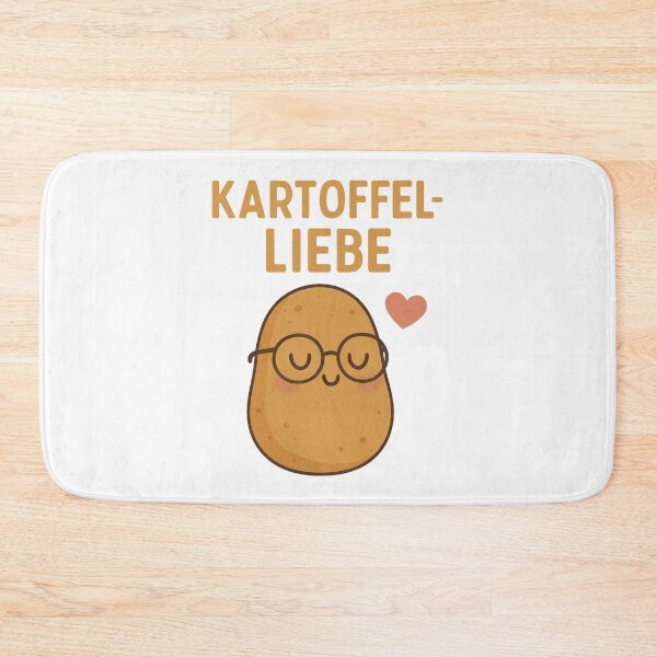 Item preview, Kartoffel-Liebe – Cute German Potato with Glasses Design designed and sold by jelonkaa.