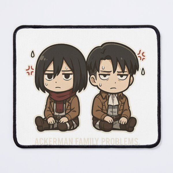 Item preview, Mikasa and Levi Ackerman Anime Art -Attack on Titan Lovers designed and sold by May's .