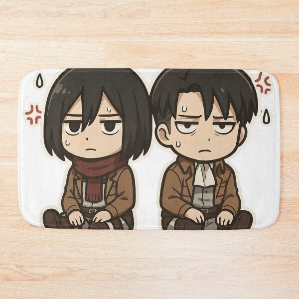 Item preview, Mikasa  and Levi Ackerman Anime Art -Attack on Titan Lovers designed and sold by May's .