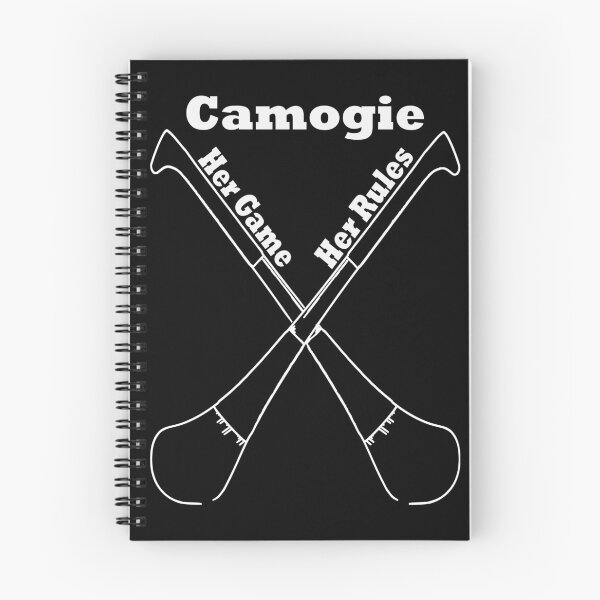 Item preview, Crossed Camogie Sticks - Her Game Her Rules Motto designed and sold by Amer-Armoran.