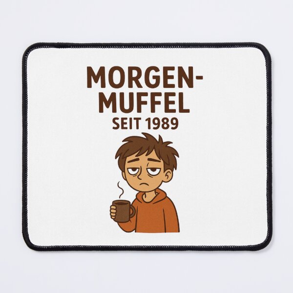 Item preview, Morgenmuffel seit 1989 – German Morning Mood Design designed and sold by jelonkaa.
