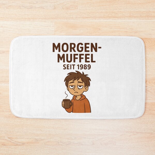 Item preview, Morgenmuffel seit 1989 – German Morning Mood Design designed and sold by jelonkaa.