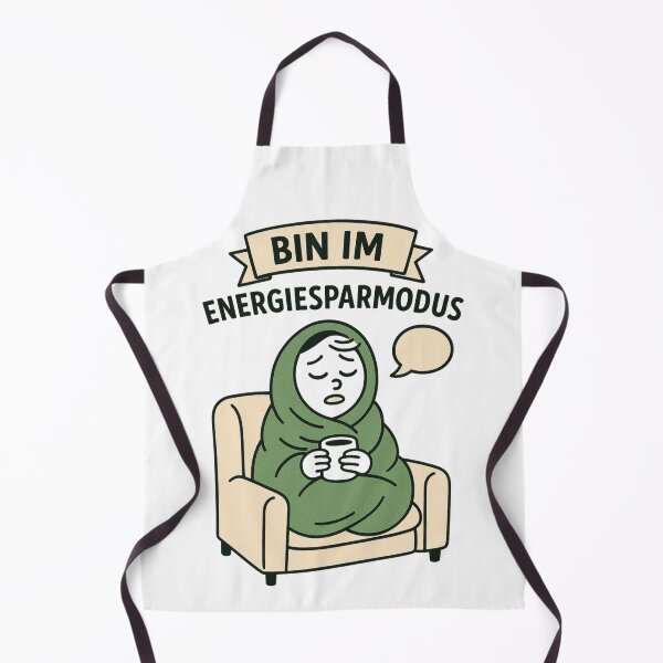 Item preview, Bin im Energiesparmodus – Cozy Lazy Day German Design designed and sold by jelonkaa.