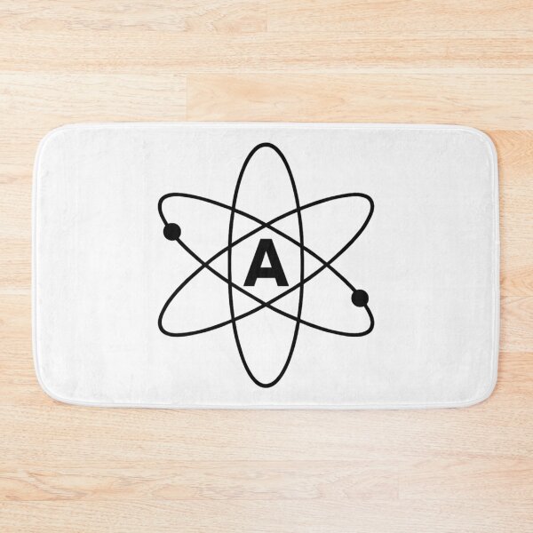 Item preview, Minimalist Atheist Atom Symbol – Science & Reason Design designed and sold by jelonkaa.