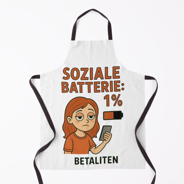 Item preview, Social Battery 1% – Funny Introvert Design for Women designed and sold by jelonkaa.