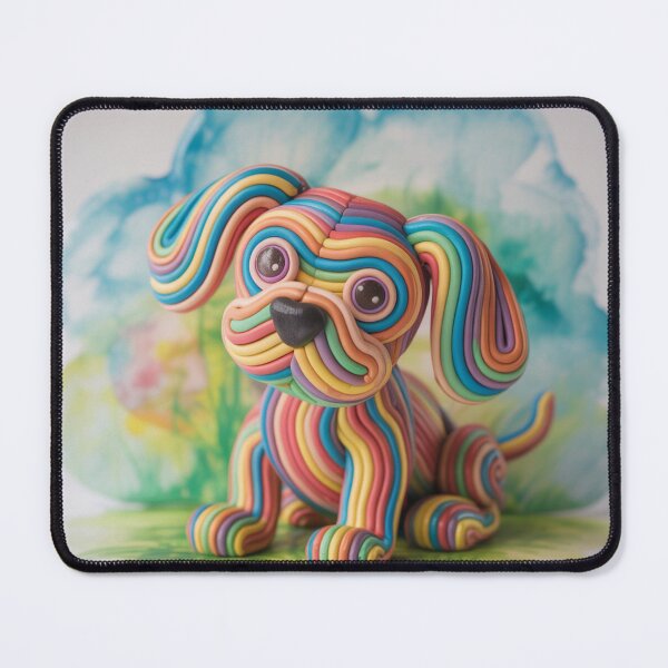 Item preview, Rainbow dog,watercolor. designed and sold by elegantpaterns.