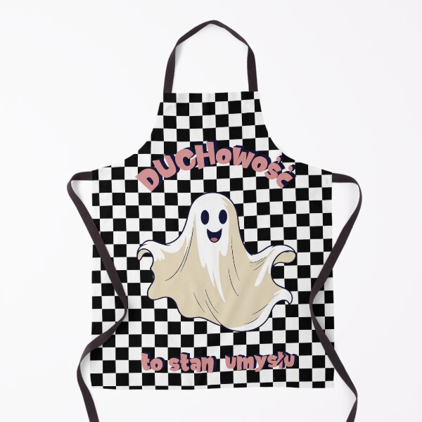 Item preview,  Duchowość to stan umysłu | Funny Ghost Checkered designed and sold by besensible.