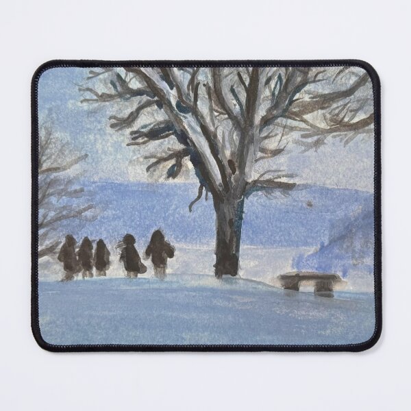Item preview, Dead Poets Society Snow Scene designed and sold by reese dawson art.