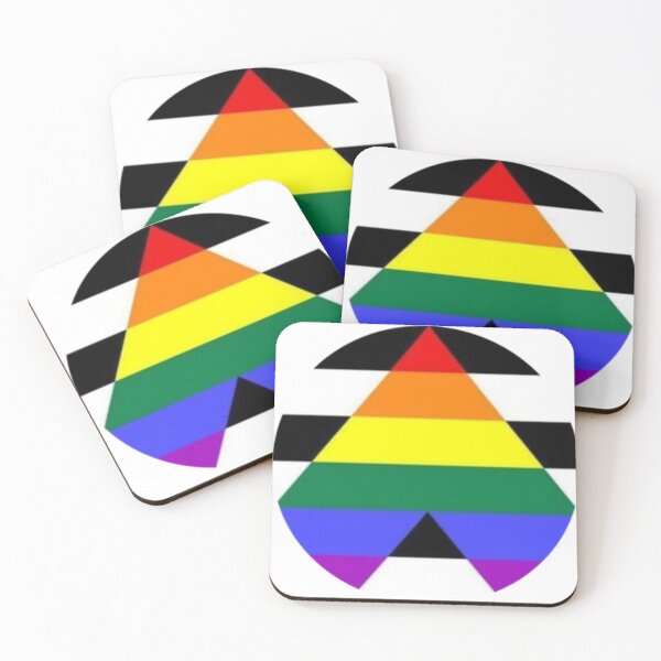 Item preview, Straight ally flag designed and sold by Finally Awake.