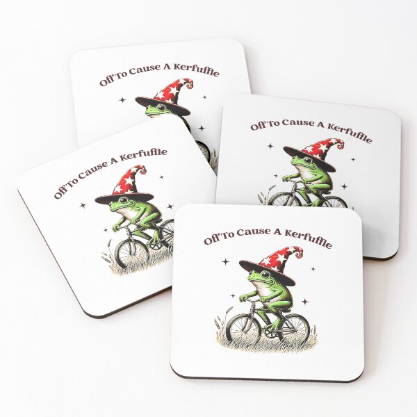 Item preview, Off to Cause a Kerfuffle Frog, Funny Weirdcore Sayings, Meme designed and sold by URGlden.