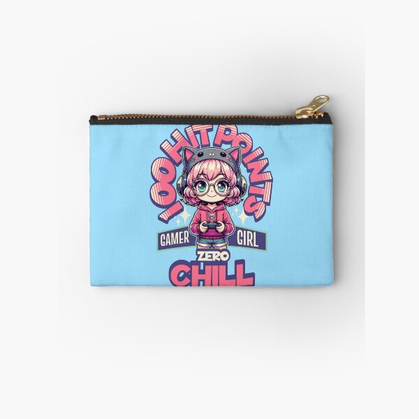 Item preview, Gamer Girl has Zero Chill designed and sold by ShackledCrayon.