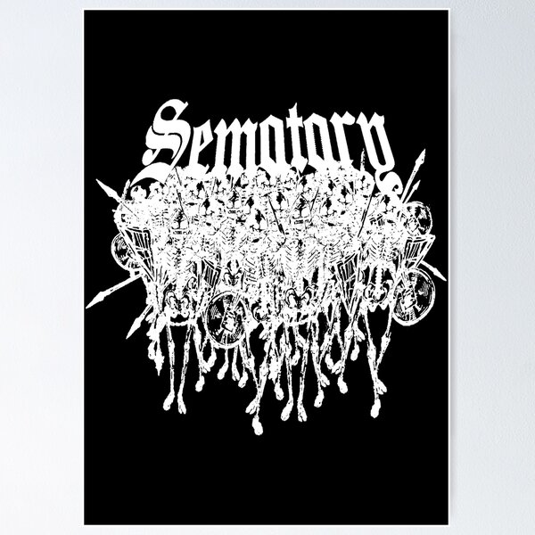 Item preview, sematary logo designed and sold by 9frozen9.