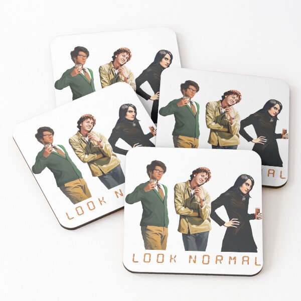 Item preview, Look Normal - The IT Crowd designed and sold by Smile More Art Store ⭐️⭐️⭐️⭐️⭐️.