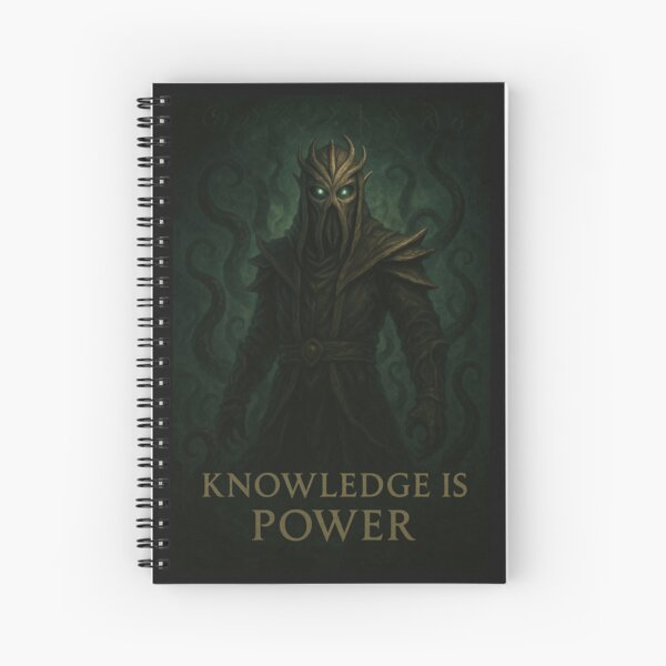 Vista previa del artículo con la obra «Miraak alrededor de los tentáculos de Hermaeus Mora [Skyrim]», diseñado y vendido por Spawnkore.