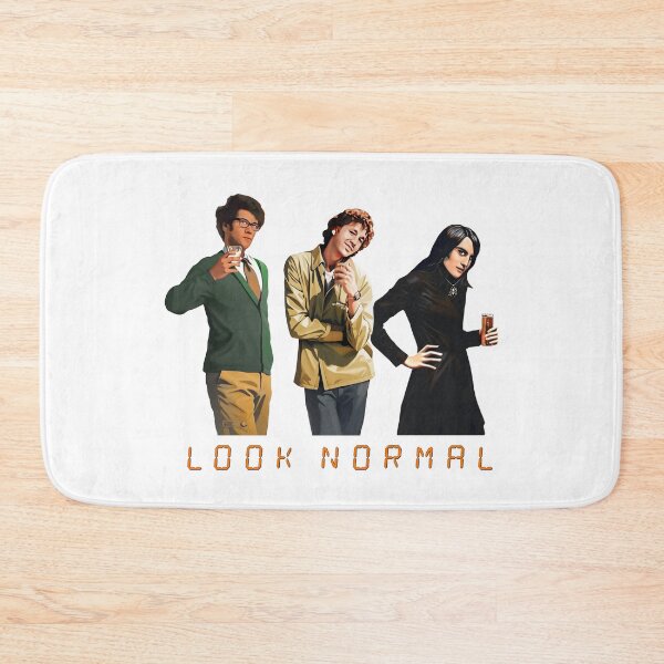Item preview, Look Normal - The IT Crowd designed and sold by Smile More Art Store ⭐️⭐️⭐️⭐️⭐️.