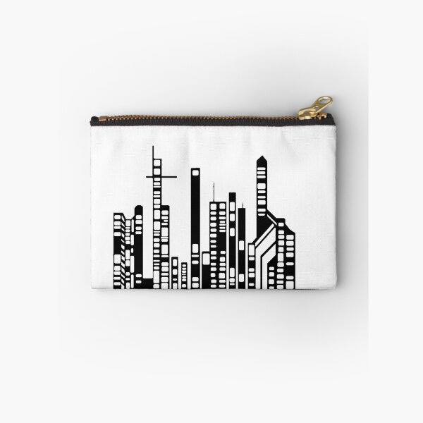 Item preview, Copie de Copie de Paysage Urbain 10 (simple, noir et blanc, minimaliste) designed and sold by EBFCDesigns.