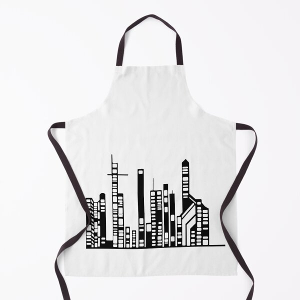 Item preview, Copie de Copie de Paysage Urbain 10 (simple, noir et blanc, minimaliste) designed and sold by EBFCDesigns.