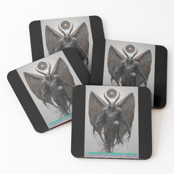 Item preview, I Survived the Mothman Festival – Cryptid Hunter Souvenir Design designed and sold by Mark Mentzer.