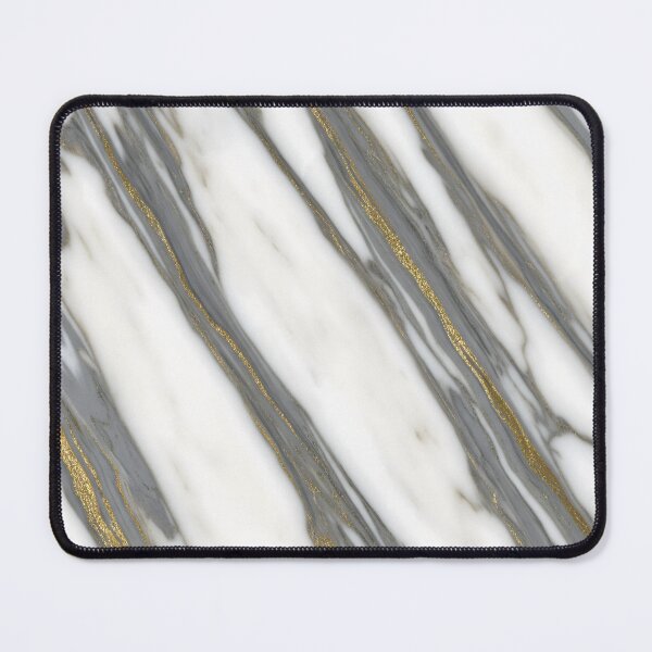 Item preview, Calacatta Oro Marble Texture – White Stone with Dramatic Grey & Gold Veins designed and sold by AV.